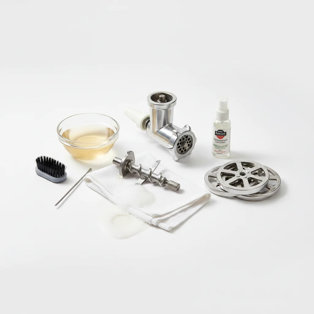 meat grinder cleaning
