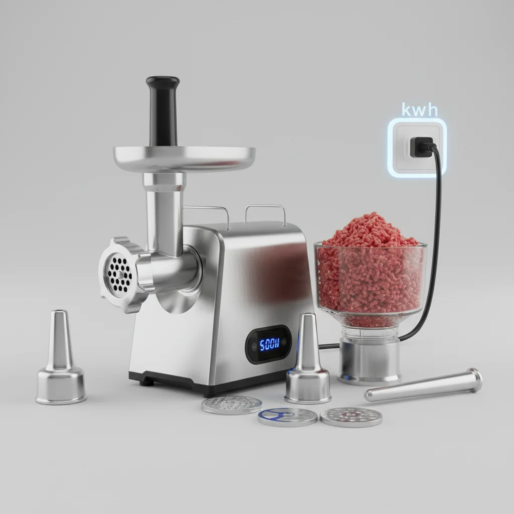 meat grinder power consumption